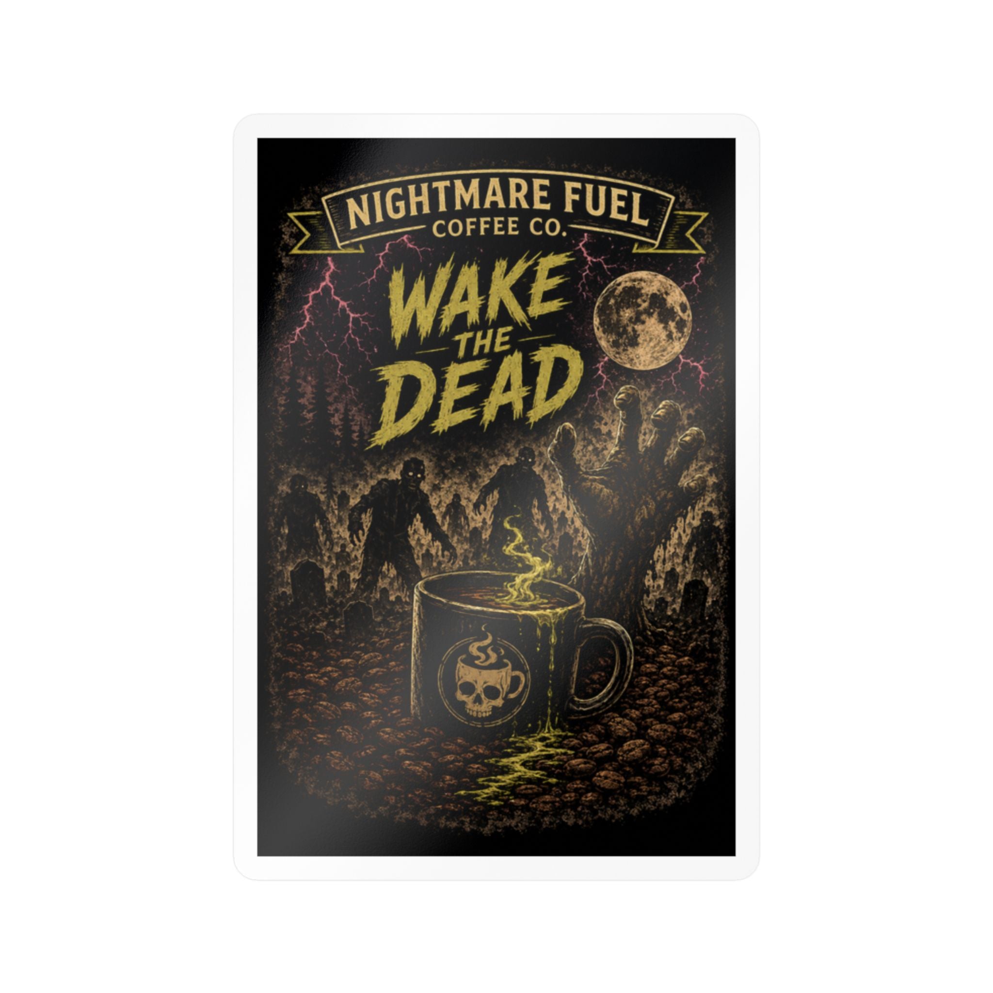 Wake the Dead Decal Sticker