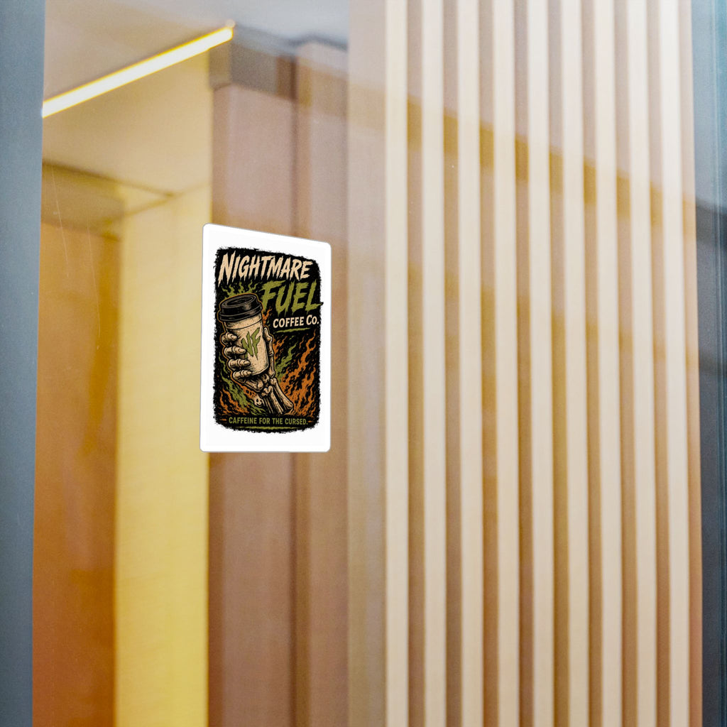 Cursed Caffeine Decal Sticker