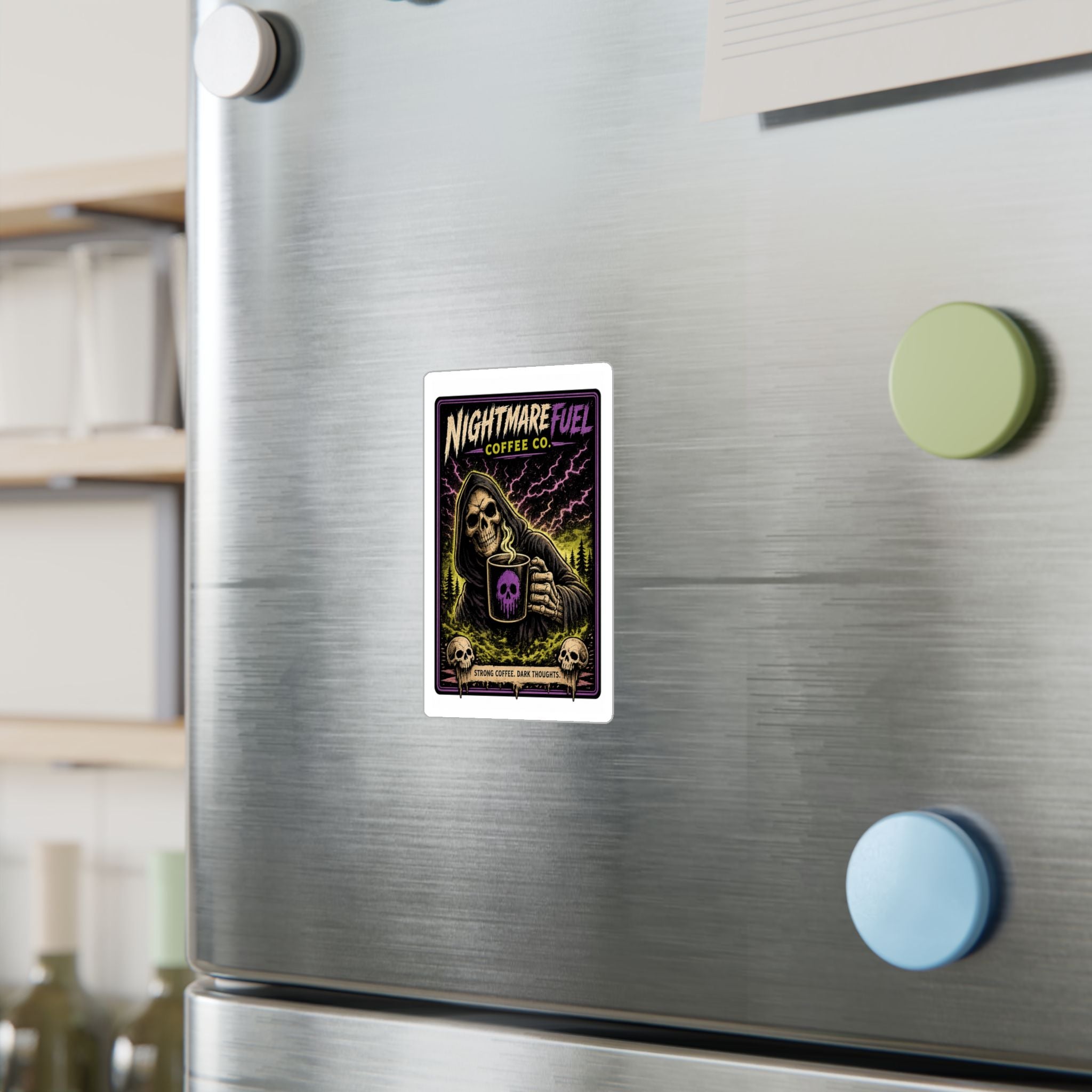 Grim Drinker Decal Sticker