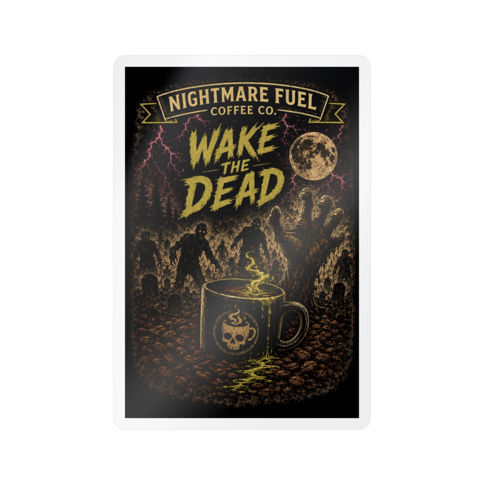 Wake the Dead Decal Sticker