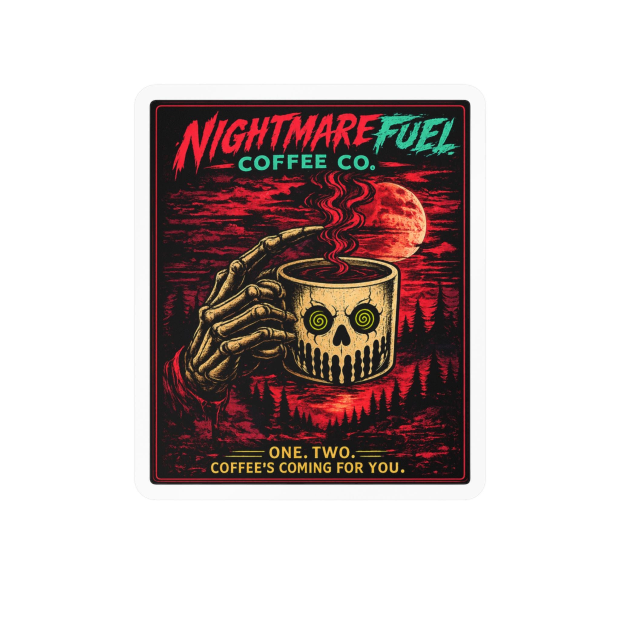 Don’t Fall Asleep Decal Sticker