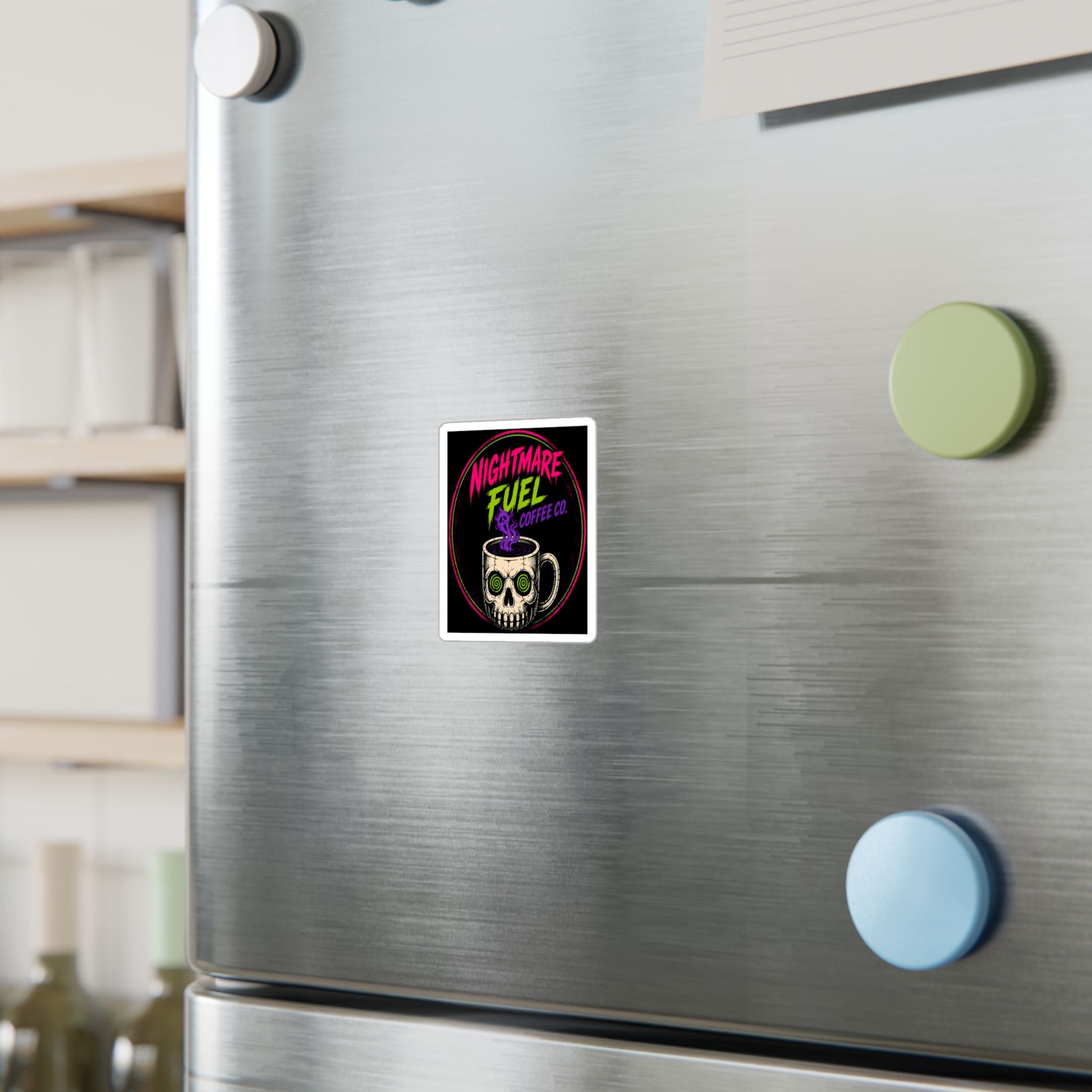 Neon Logo Decal Sticker