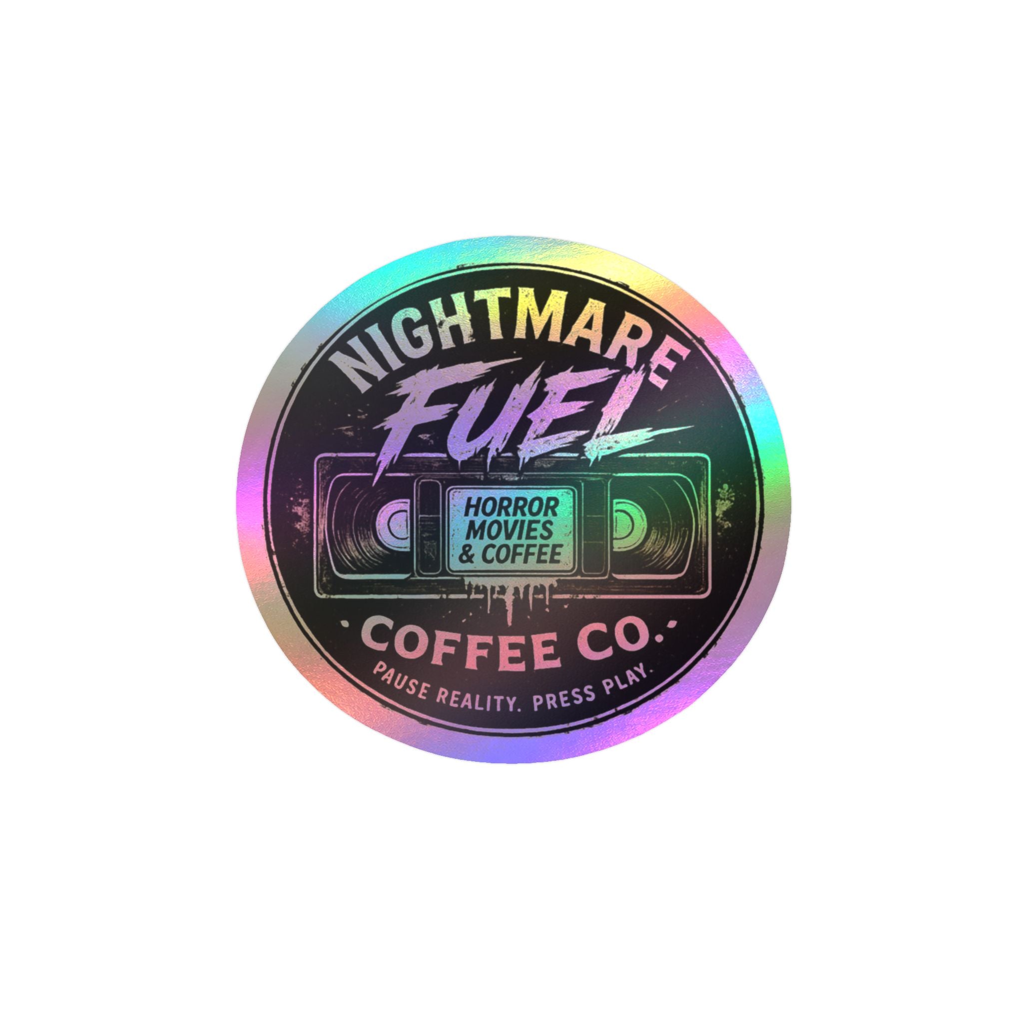 VHS Decal Sticker